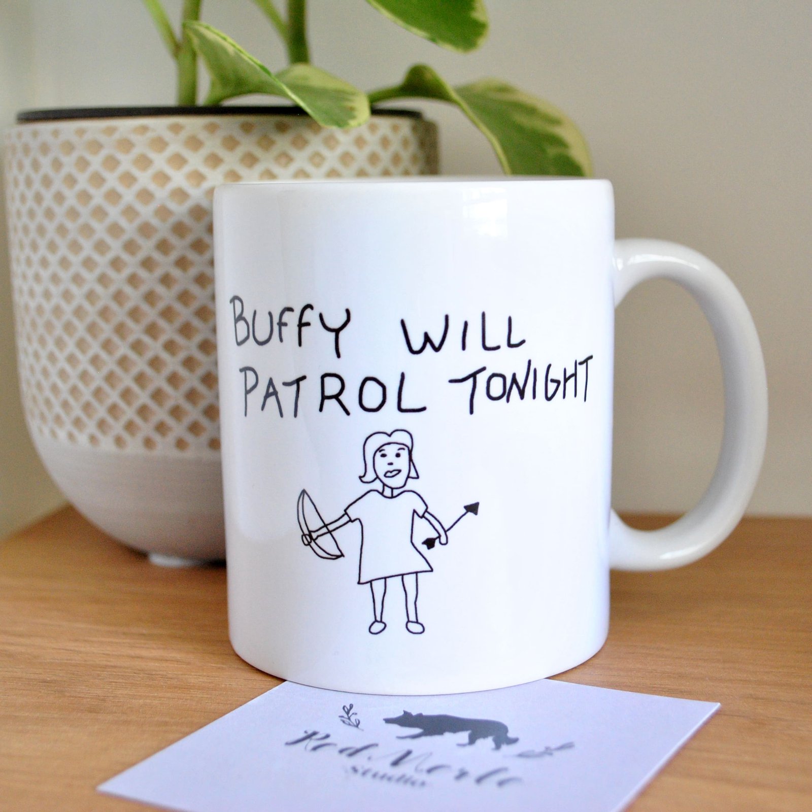 Taza Buffy Cazavampiros - Buffy Patrol Tonight